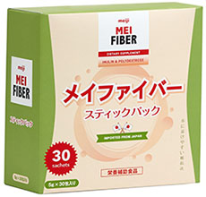 Meiji MEI FIBER 30ซอง เมจิ เมไฟเบอร์